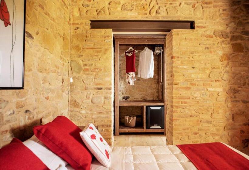 חדר דחוקס עם מיטת קינג, Agrirelais Collelago