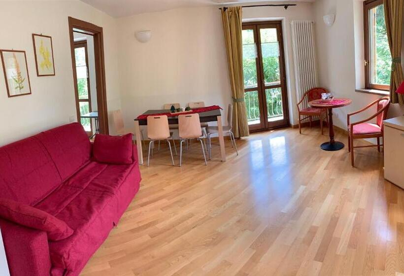 침실 2개 아파트, R.t.a. Hotel Monte Rosa