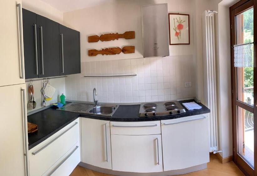 침실 2개 아파트, R.t.a. Hotel Monte Rosa