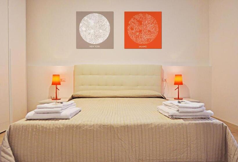 带1个卧室的公寓, Bb Hotels Aparthotel Visconti