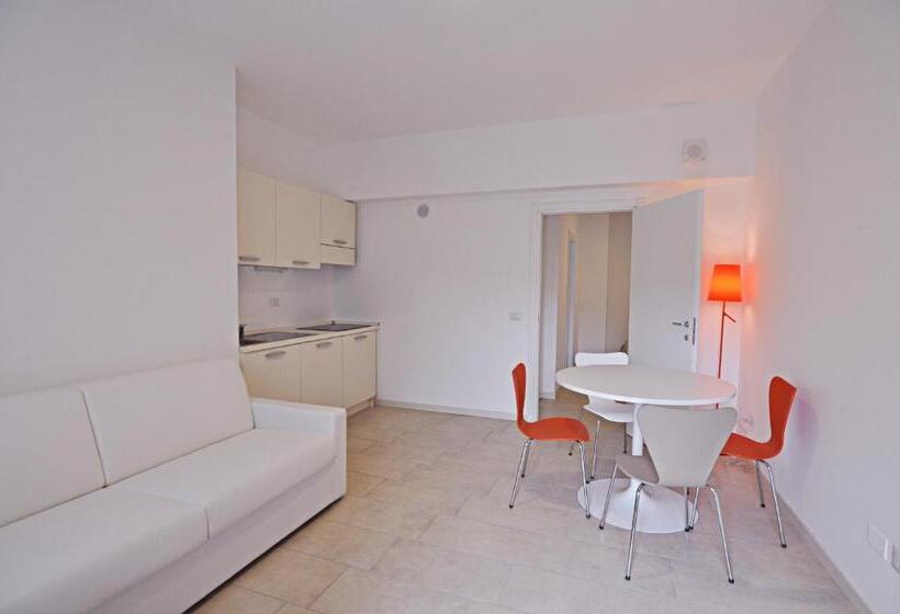 带1个卧室的公寓, Bb Hotels Aparthotel Visconti