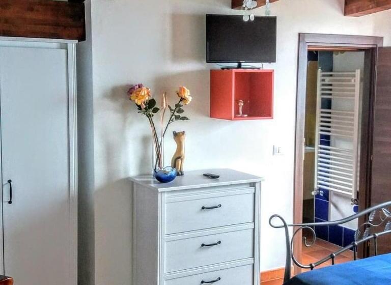 オーシャンビューデラックスルームバルコニー付き, B&b Le Anthos