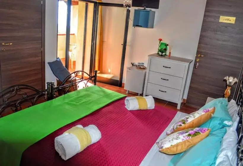 Deluxe-huone Parveke, B&b Le Anthos