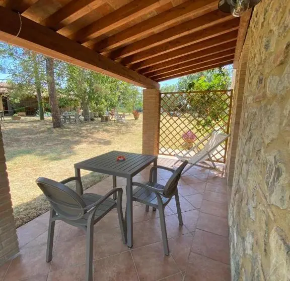 テラス付き１ベッドルームアパートメント, Agriturismo L'antica Quercia