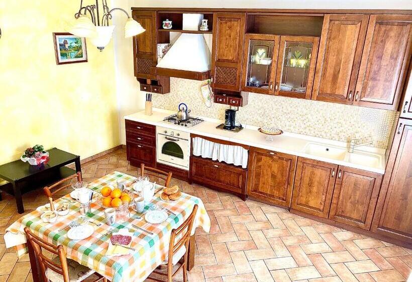 带1个卧室带花园景观的公寓, Agriturismo L'antica Quercia