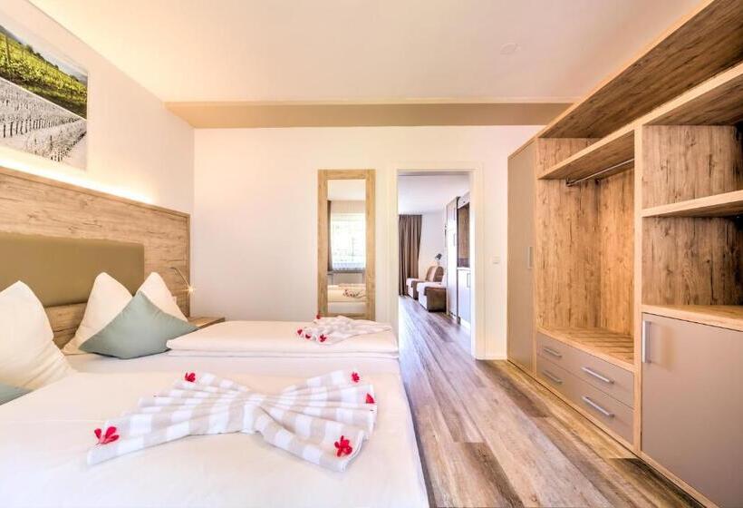 Апартаменты 1 Спальня с Балконом, Das Matscher Residence & Garden