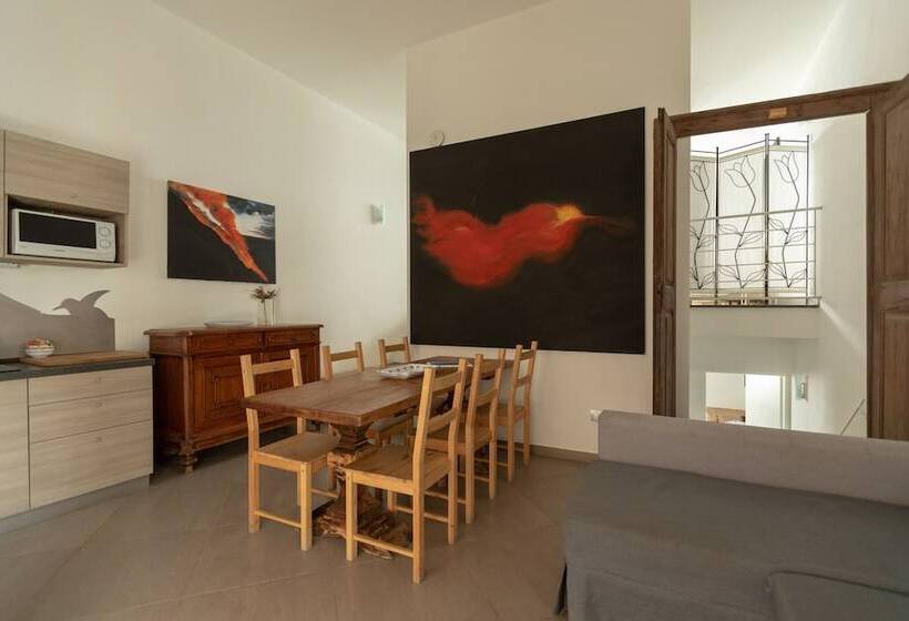 Апартаменты Deluxe 2 Спальни Вид на Море, Il Gabbiano Relais In Stromboli