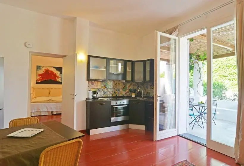１ベッドルームアパートメント, Il Gabbiano Relais In Stromboli