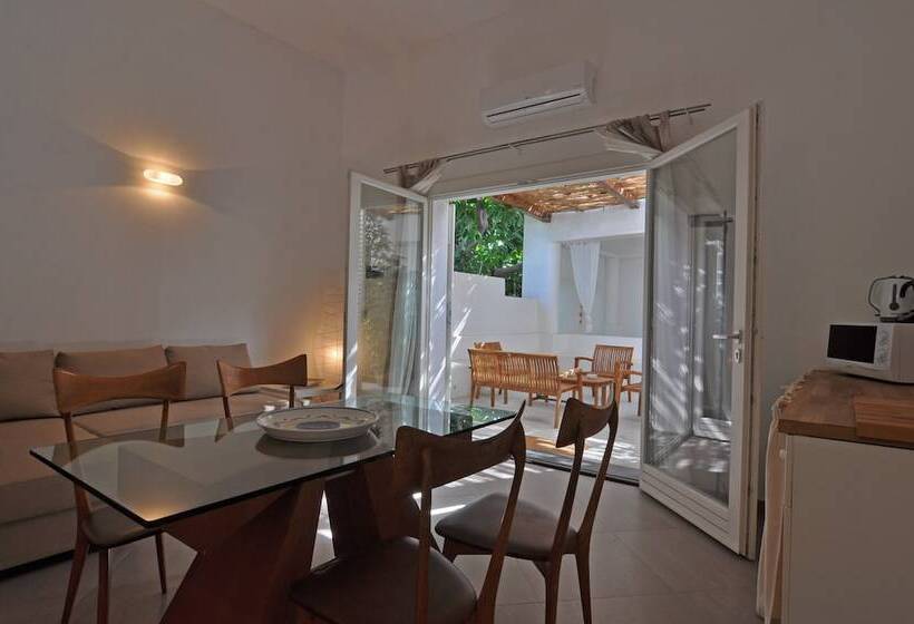 Апартаменты Deluxe 2 Спальни Вид на Море, Il Gabbiano Relais In Stromboli