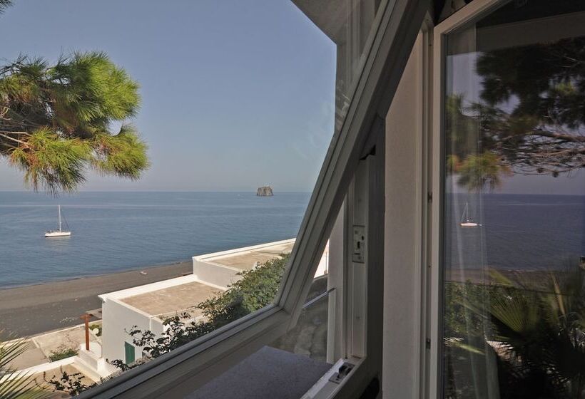 Апартаменты Deluxe 2 Спальни Вид на Море, Il Gabbiano Relais In Stromboli