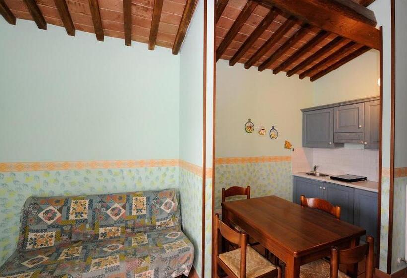 침실 2개 아파트, Country House Il Piancardato