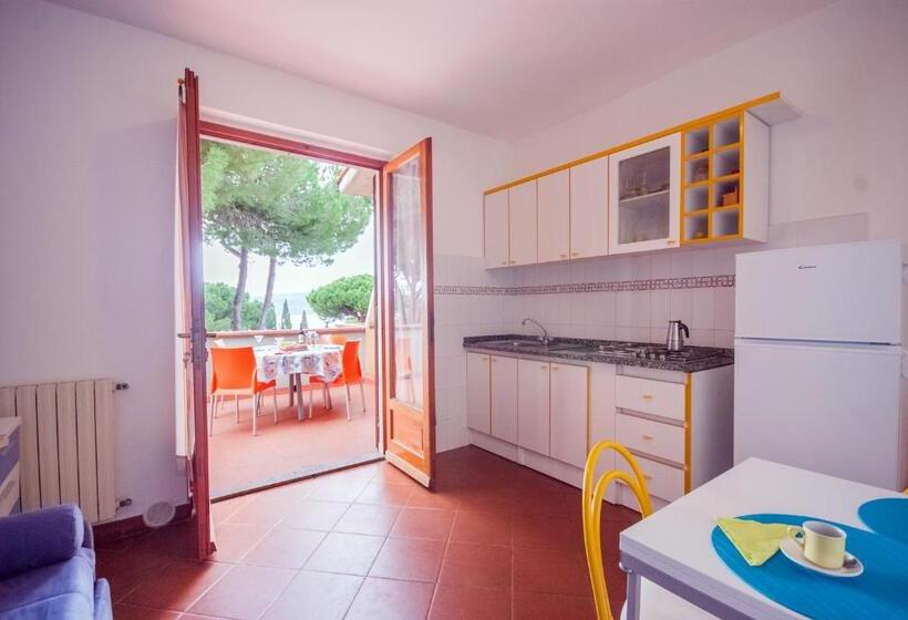 带1个卧室的公寓, Residence Le Grazie Est