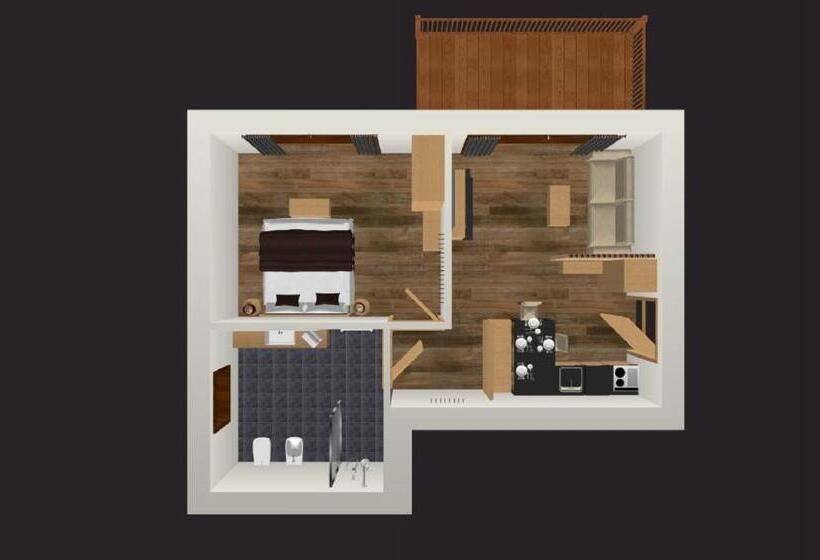 סוויטה דלוקס, Appartement  Und Wellnesshotel Winkler