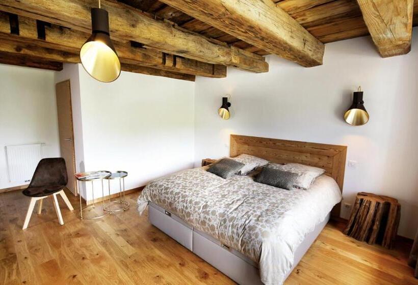 غرفة قياسية مع حمام خارجي, Maison D'hôtes & Spa La Scierie