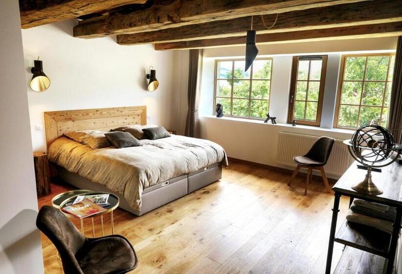 غرفة قياسية مع حمام خارجي, Maison D'hôtes & Spa La Scierie