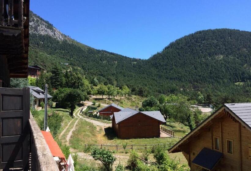 غرفة قياسية سرير كينج, Chambres D'hôtes Les Murès Du Mercantour