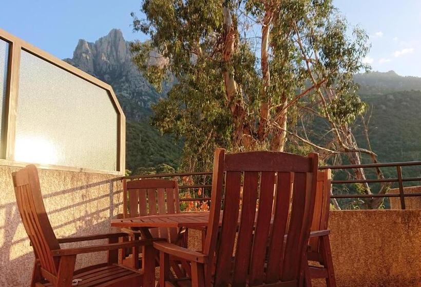 带1个卧室的带阳台的公寓, Résidence A Barcella