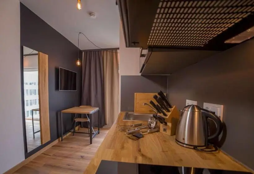 اتاق استاندارد یک نفره, Staycity Aparthotels Leipzig City Centre