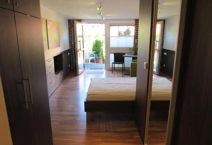 テラス付きシングルルーム, B&b Appartements Bischof & Bürk Gbr