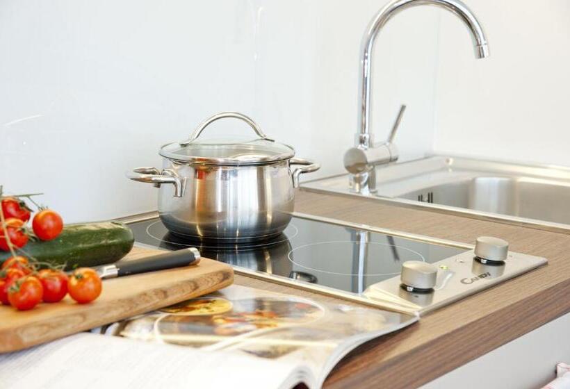 آپارتمان 1 خوابه, 360 Apartment Hotel Frankfurt