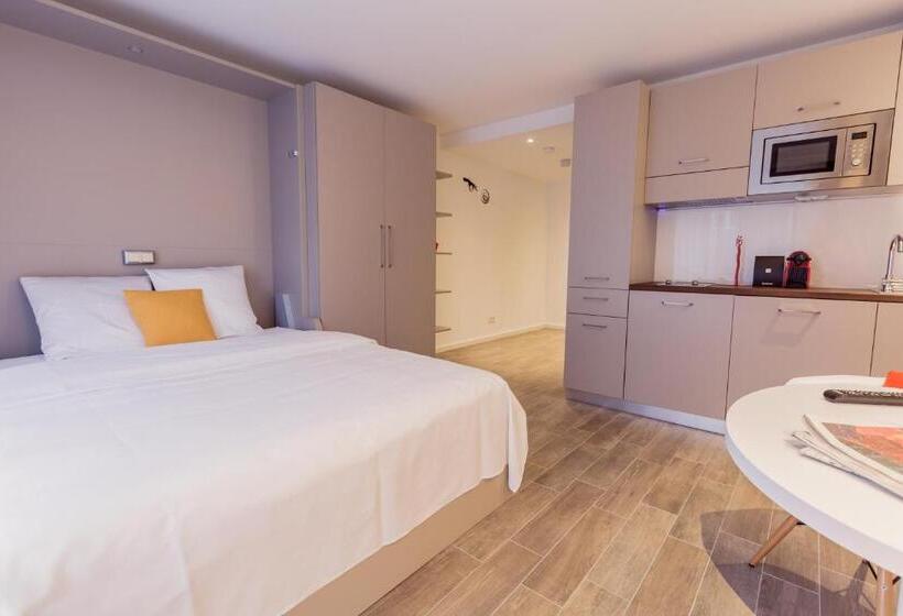 آپارتمان 1 خوابه, 360 Apartment Hotel Frankfurt