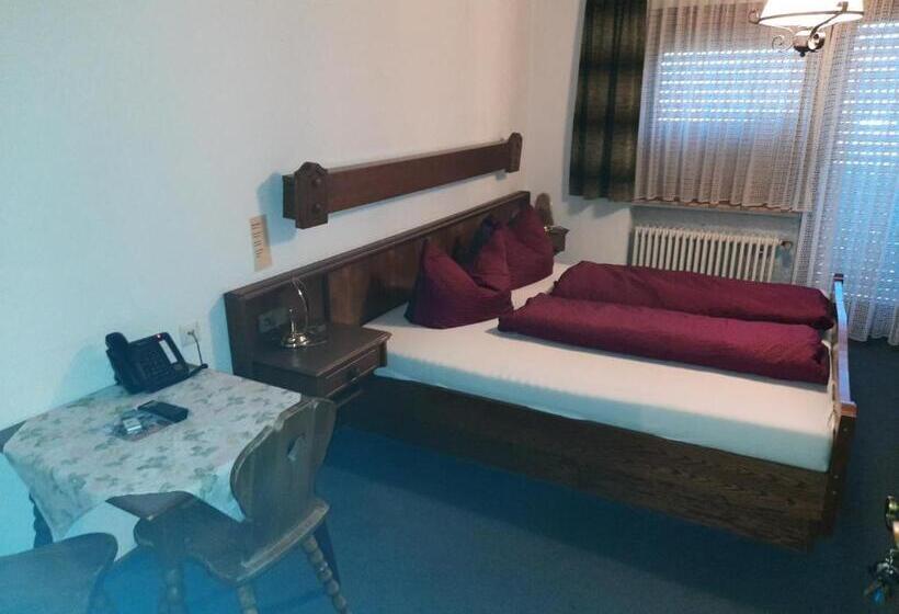 Quarto standart com varanda, Gasthof Keller Merdingen