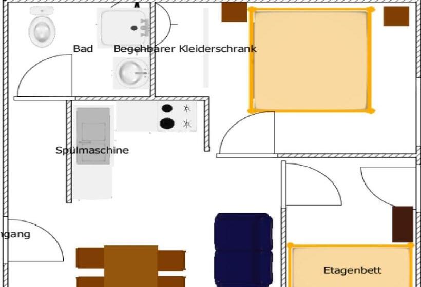 Family flat with balcony, Gästehaus Schmid & Reitzner