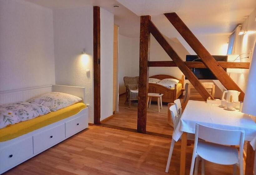 غرفة قياسية ثلاثية ذات اطلالة, Waldpension Harzer Waldwinkel