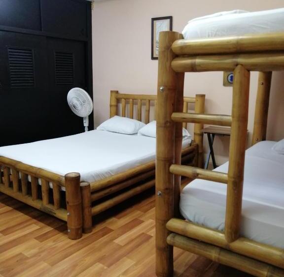 غرفة سوبيريور عائلية, Santiago Dc Hostal