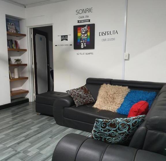 سرير فى غرفة مشتركه, Santiago Dc Hostal