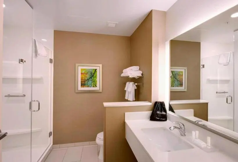 キングサイズベッドのスイートルーム, Fairfield Inn & Suites By Marriott Phoenix Tempe/airport