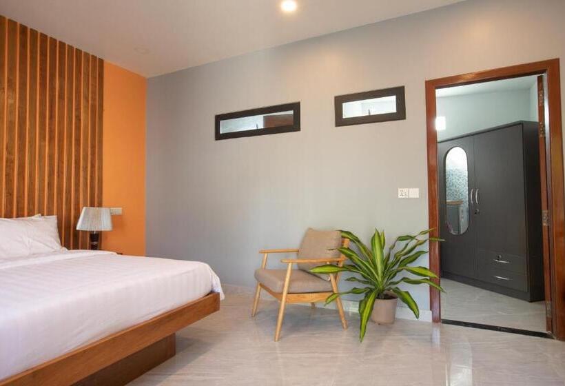 اتاق استاندارد با چشم‌انداز باغ, Siem Reap Homesteading