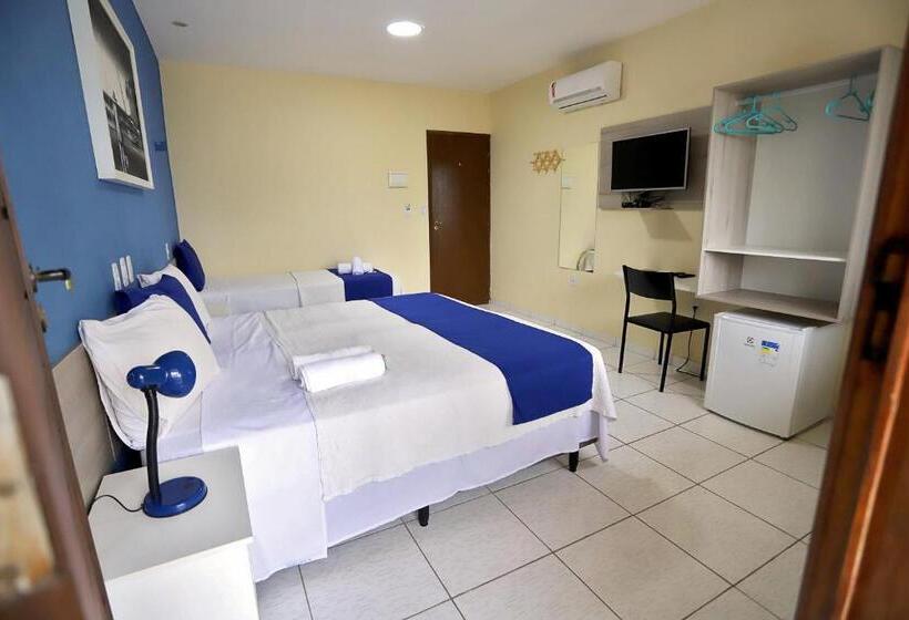 חדר סופריור לשלושה עם נוף לים, Pousada Costera