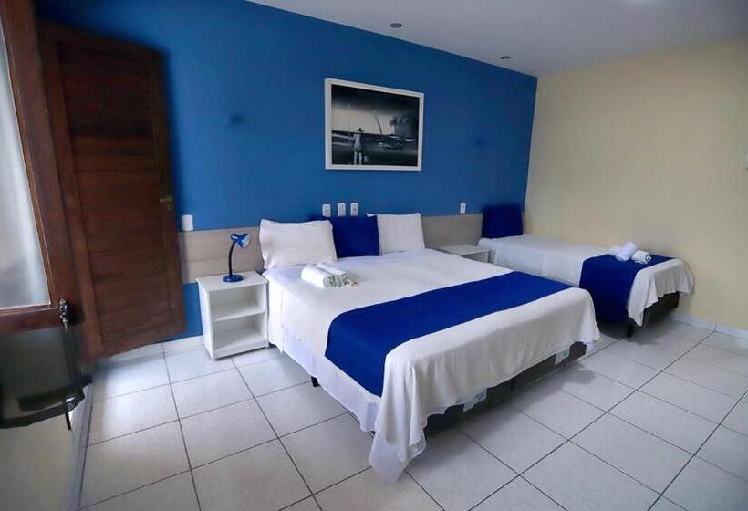 חדר סופריור לשלושה עם נוף לים, Pousada Costera