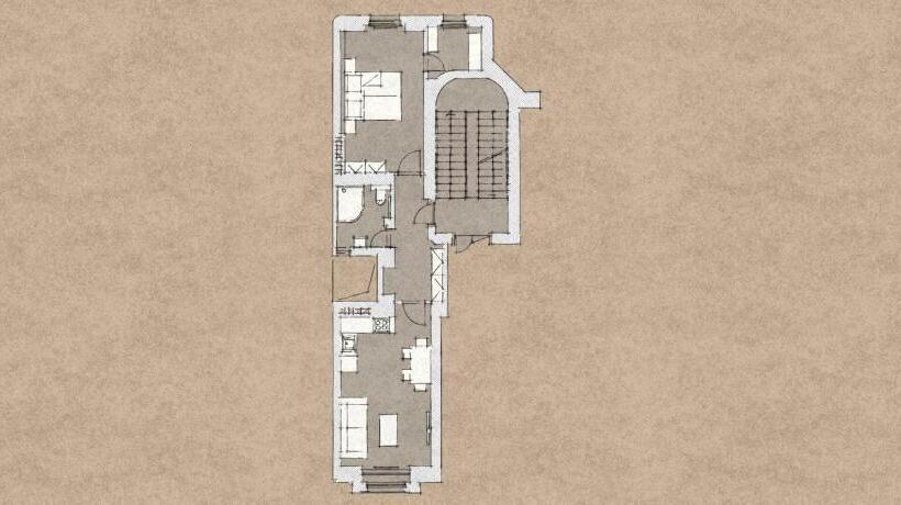 آپارتمان 1 خوابه, Mordecai Twelve Apartments By Prague Residences