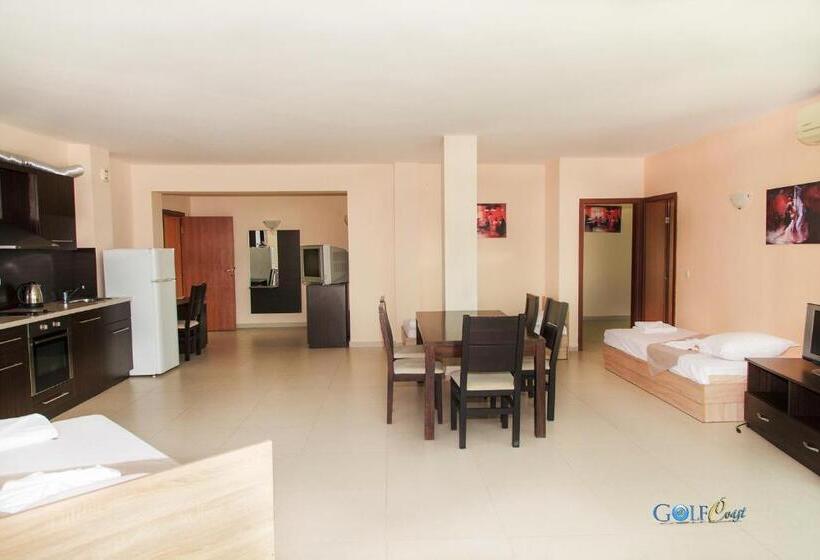 침실 2개 아파트, Aparthotel Golf Coast