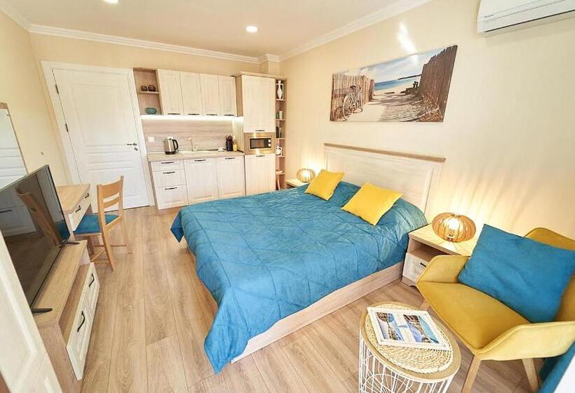 带海景的标准房, Burgas Beach Resort Apartments