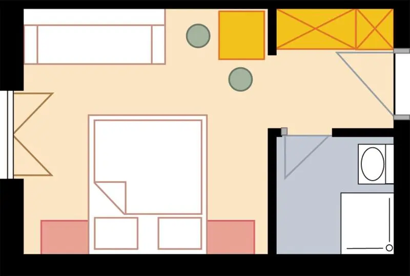 スタンダードルーム, Landhaus St. Georg