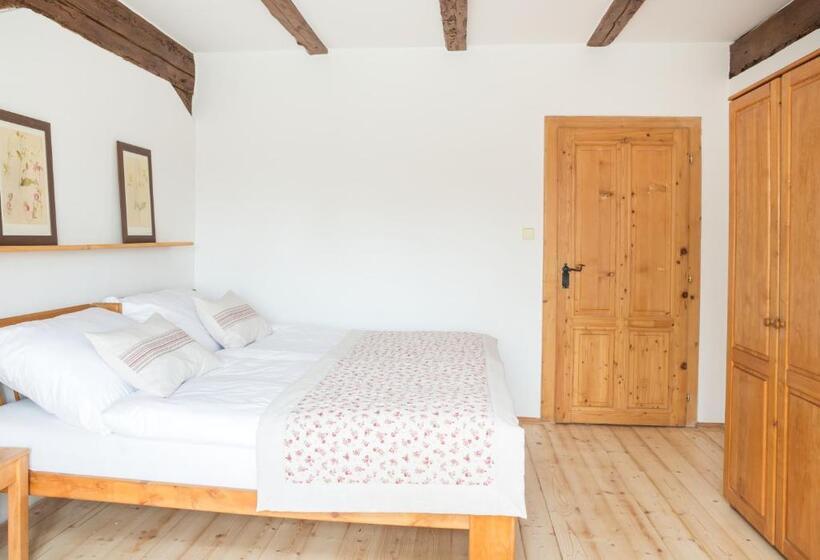 Ekonomiskt Trippelrum, Penzion Dvorce