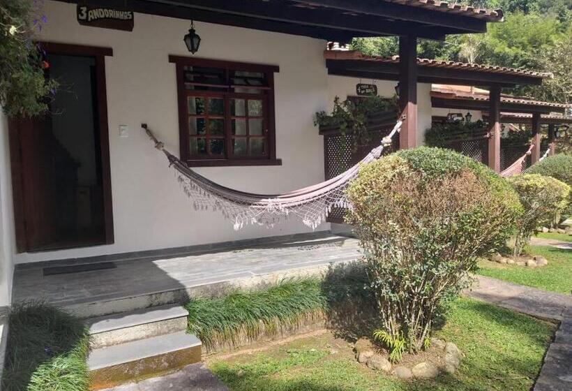 标准间带阳台, Pousada Caminho Das Candeias