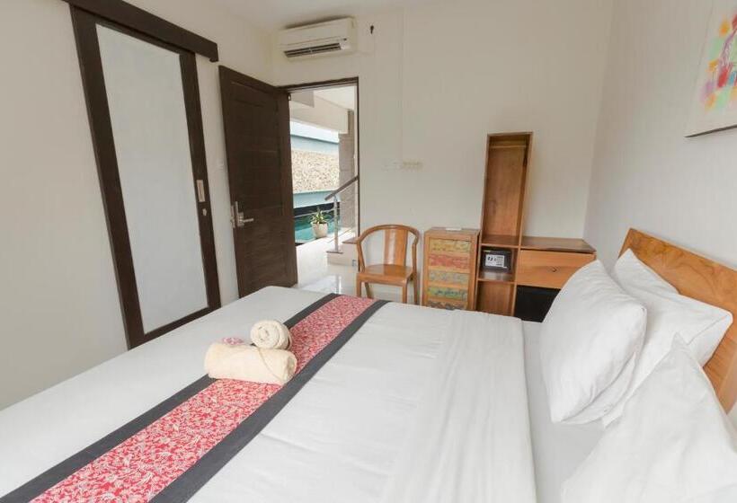 חדר סטנדרט עם מיטת קינג, Canggu Spirit Guest House