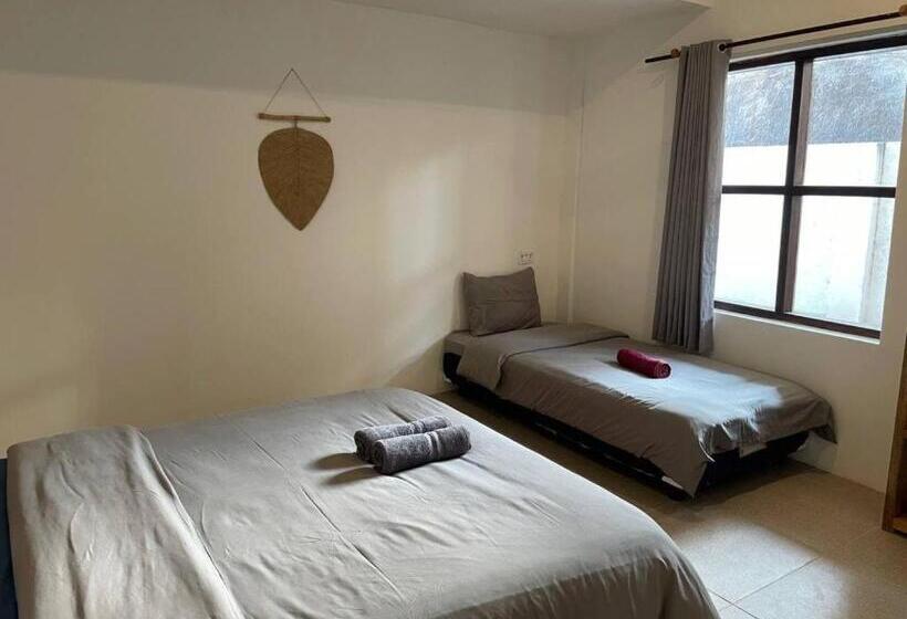 低层单卧公寓, Tipsea Turtle Rooftop Hostel Gili Trawangan