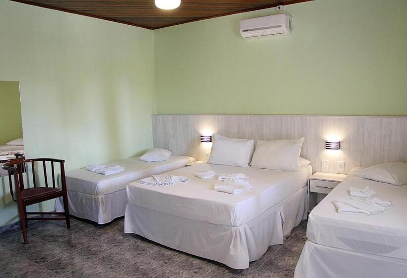 غرفة ديلوكس رباعية, Pousada Berro D'água