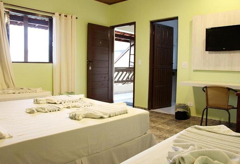 Quarto Quádruplo Deluxe, Pousada Berro D'água