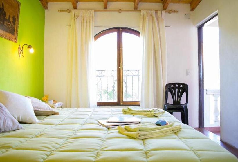 غرفة ديلوكس مزودة بشرفة, Estancia Santa Leocadia