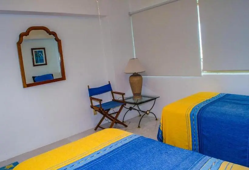 バルコニー付き１ベッドルームアパートメント, Enna Inn Ixtapa Departamentos Vista Al Mar