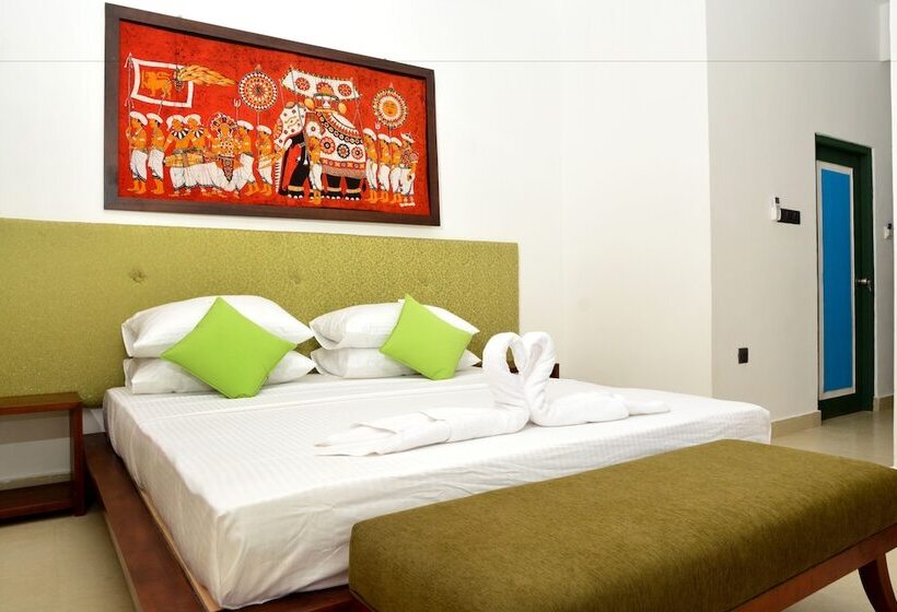 디럭스 룸, Green Ayurvedic Beach Resort