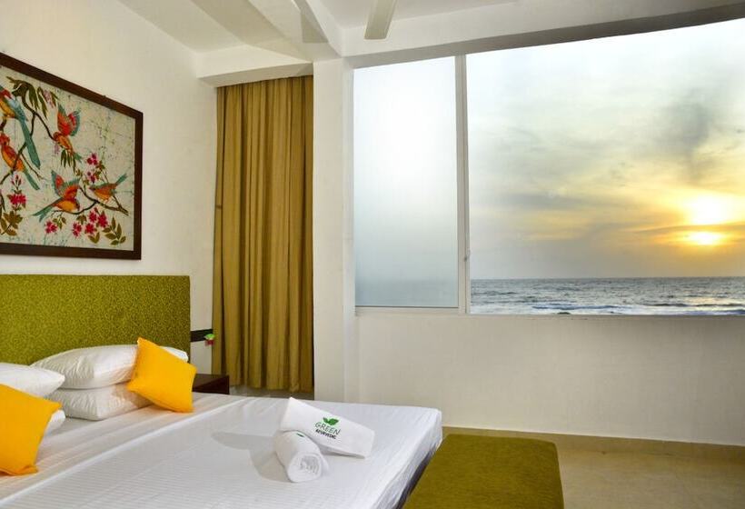 디럭스 룸 바다 전망, Green Ayurvedic Beach Resort