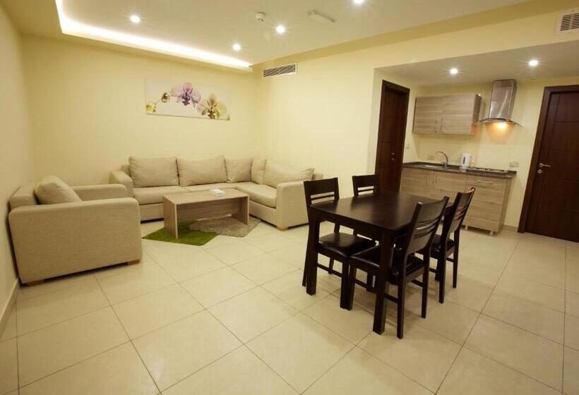 آپارتمان لوکس 2 خوابه, Lujain Hotel Suites