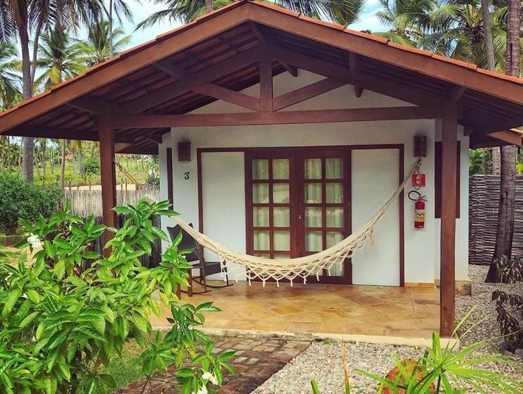 غرفة قياسية ثلاثية مطلة علي حمام السباحة, Pousada Vila Icaraí